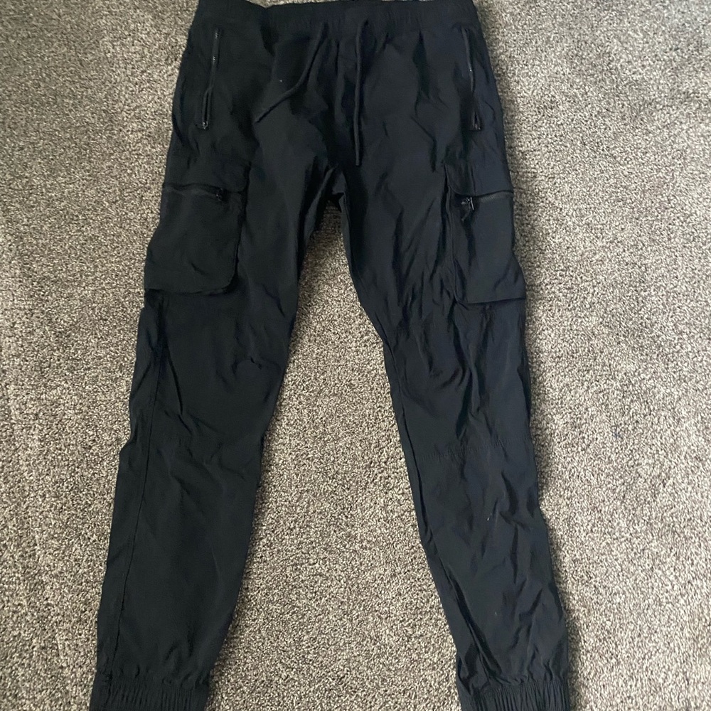 Men's Black Cargo Pants